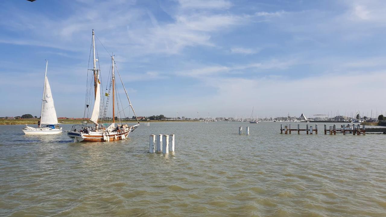 Nieuwpoort Marjolaine Prachtig Zeezicht - 4De Verdiep -Op De Dijk 5Pers Eksteriør billede